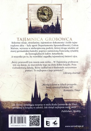 Tajemnica grobowca - Steve Berry [KSIĄŻKA]