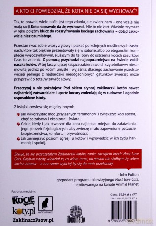 Zaklinaczka kotów. Dlaczego koty są, jakie są, i co zrobić, by w końcu zaczęły cię słuchać - Mieshelle Nagelschneider [KSIĄŻKA]