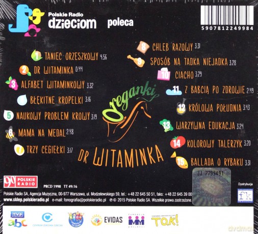 Oreganki: Dr Witaminka [CD]