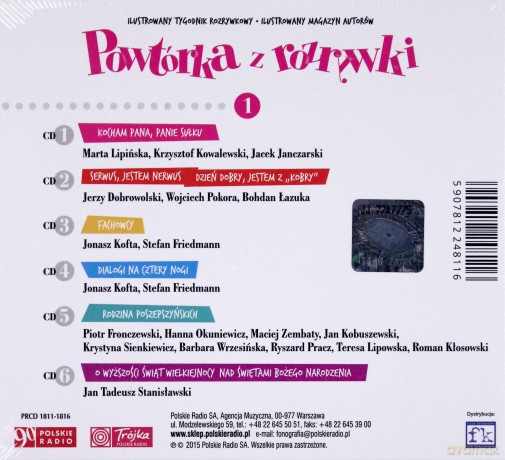 Powtórka z Rozrywki vol. 1 Ilustrowany Tygodnik Rozrywkowy [6CD]