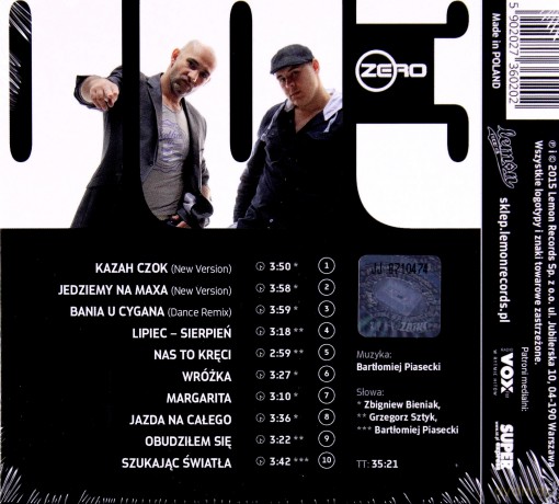 Zero: 003 [CD]
