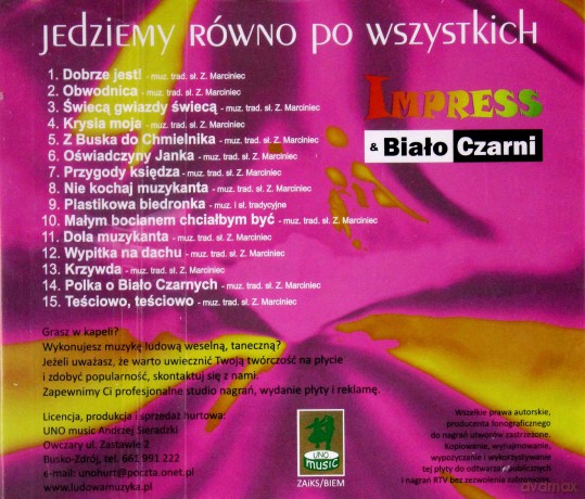 Impress: Biało Czarni [CD]