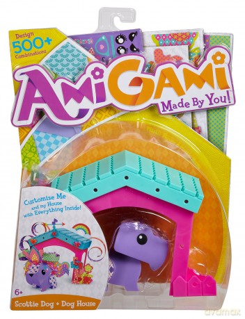 AMIGAMI Figurka i domek, pies