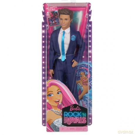 BARBIE Rockowa Księżniczka Ken filmowy