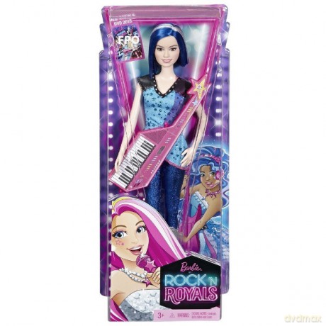 BARBIE Rockowa przyjaciółka z keyboardem