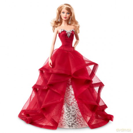 BARBIE Lalka Świąteczna (Wieczorne przyjęcie) 