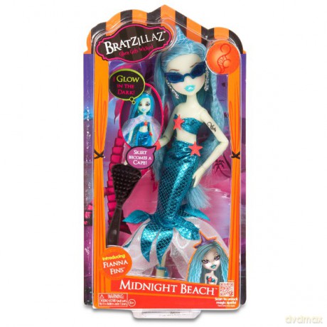 BRATZ Lalka Midnight Beach Fianna Fins