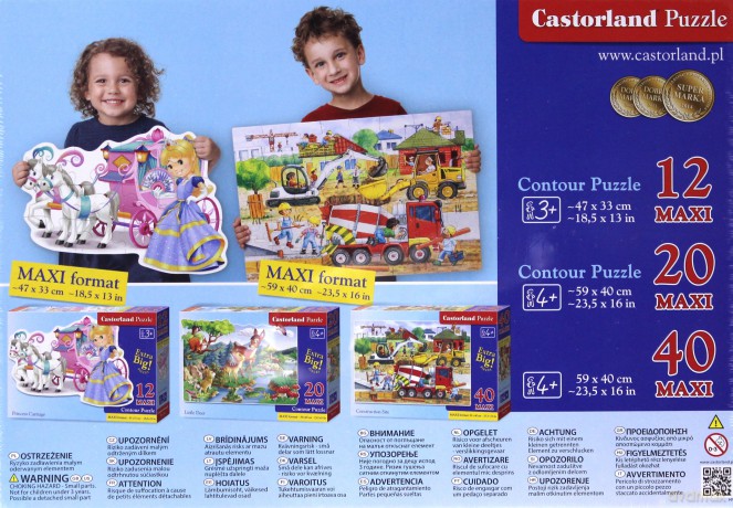 CASTOR 12 el. MAXI Koty [PUZZLE]