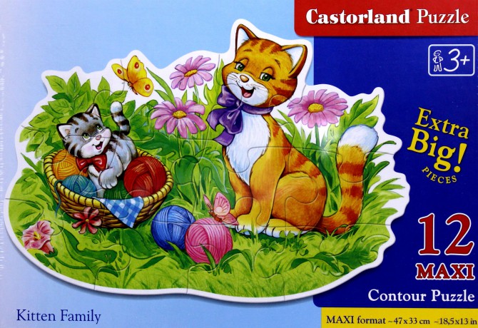 CASTOR 12 el. MAXI Koty [PUZZLE]