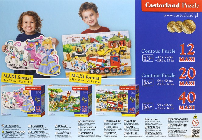 CASTOR 12 el. MAXI Straż [PUZZLE]