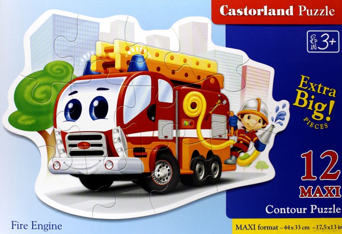CASTOR 12 el. MAXI Straż [PUZZLE]