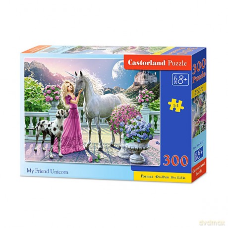 CASTOR 300 el. Mój przyjaciel jednorożec [PUZZLE]