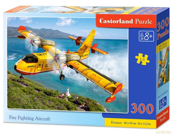 CASTOR 300 el. Samolot gaśniczy [PUZZLE]