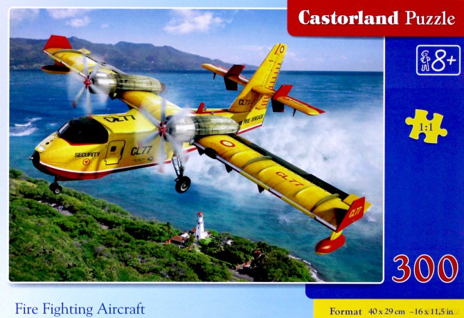 CASTOR 300 el. Samolot gaśniczy [PUZZLE]