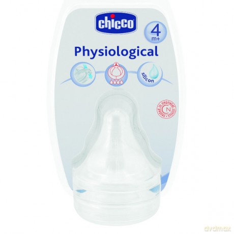 CHICCO Smoczek na butelkę, przepływowy