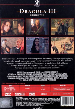 Dracula 3: Dziedzictwo [DVD]