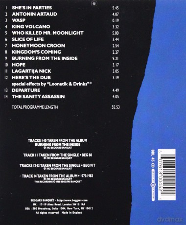 Bauhaus: Burning From The Inside [CD]