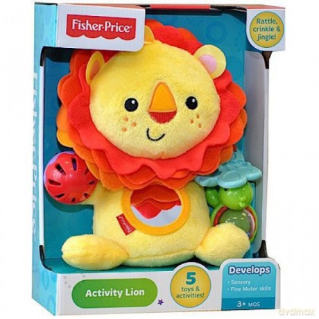 FISHER-PRICE Lew z zabawkami