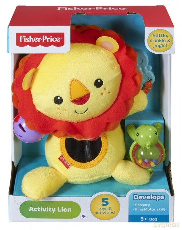 FISHER-PRICE Lew z zabawkami
