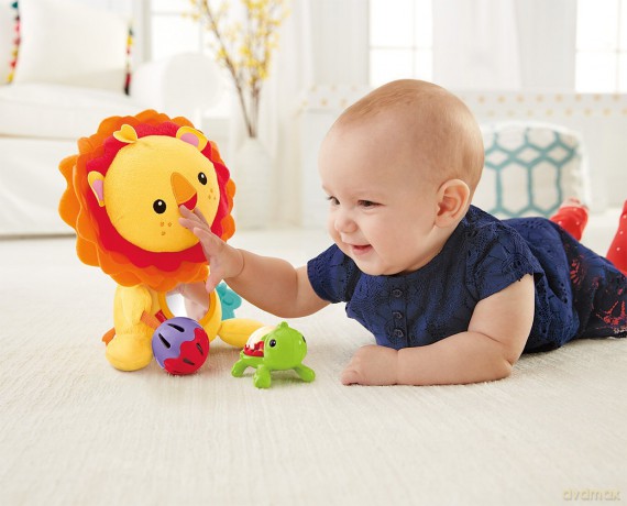 FISHER-PRICE Lew z zabawkami