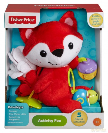 Lisek z zabawkami FISHER PRICE