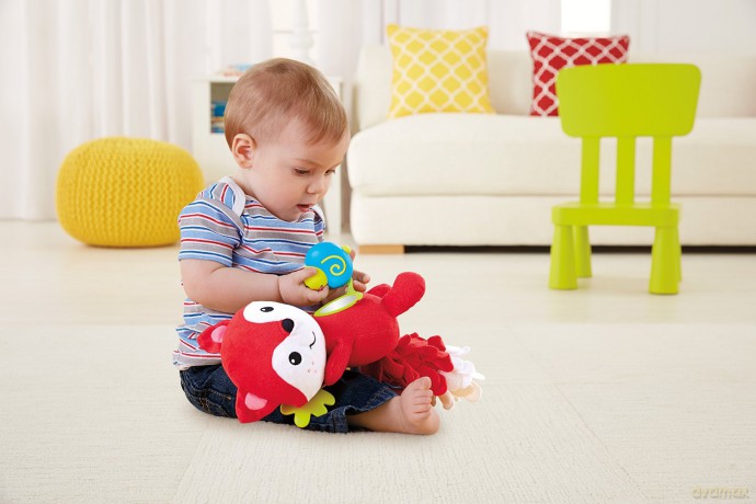Lisek z zabawkami FISHER PRICE