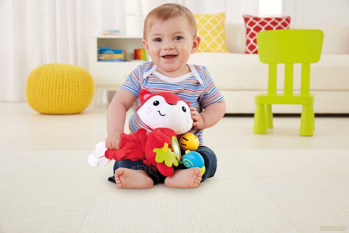 Lisek z zabawkami FISHER PRICE