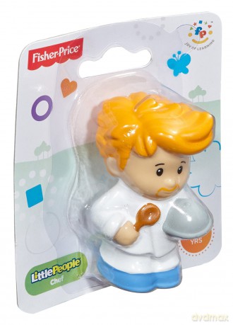 FISHER Little People Figurki podstawowe, Kucharz