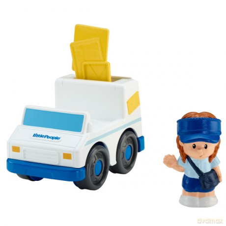 FISHER Little People Samochód listonosza