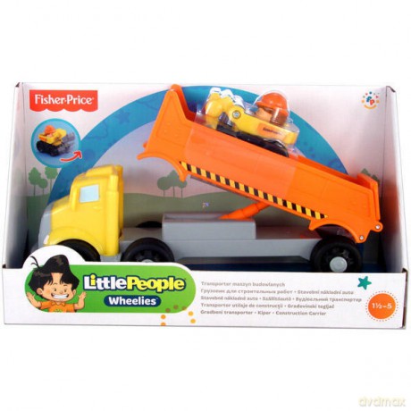 FISHER Little People Wywrotka z koparką