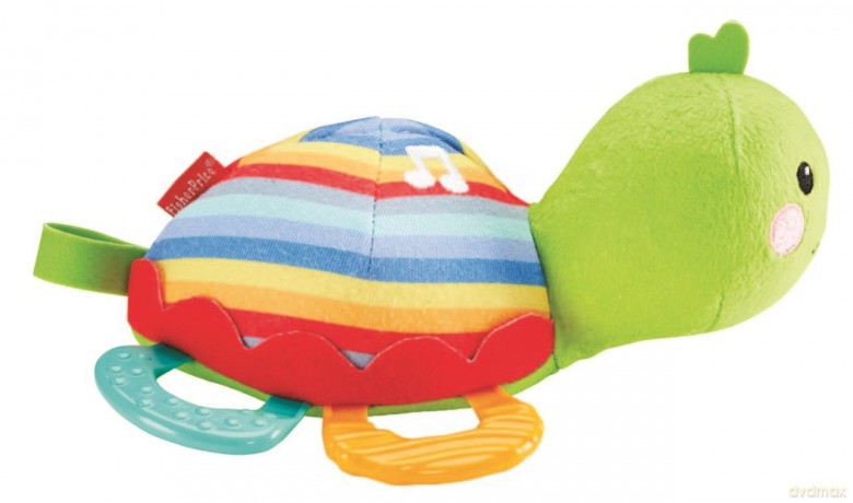 FISHER Przytulny żółwik