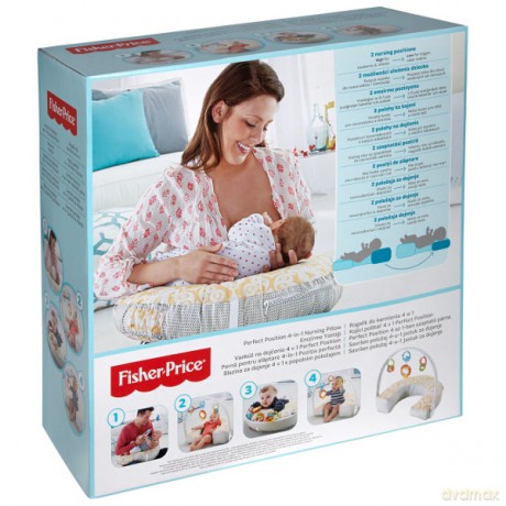 FISHER Rogalik do karmienia 4w1
