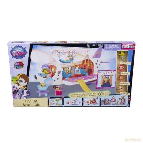 HASBRO Littlest Pet Shop Zwierzakowy samolot