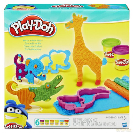 HASBRO PlayDoh Zestaw szalone zoo