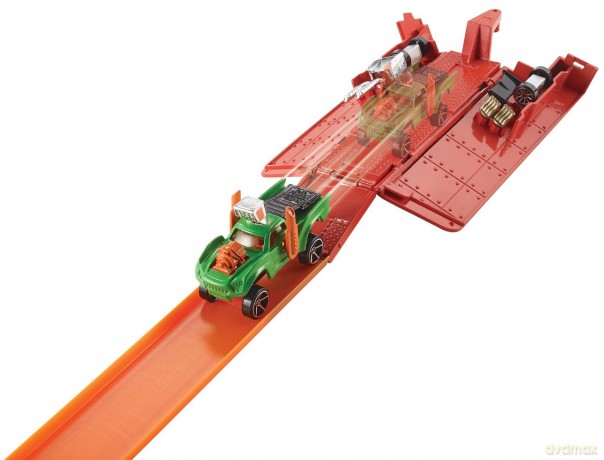 HOT WHEELS Ciężarowka z przyczepą [MODELARSTWO]