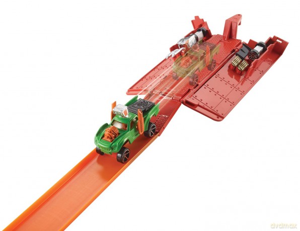 HOT WHEELS Ciężarowka z przyczepą [MODELARSTWO]