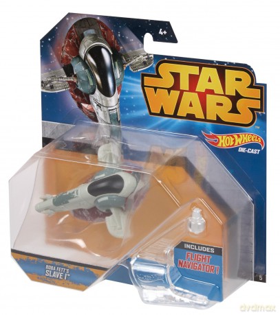 HOT WHEELS Gwiezdne Wojny Statek kosmiczny Boba Fett (Star Wars) [MODELARSTWO]