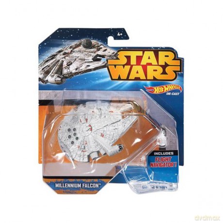 HOT WHEELS Gwiezdne Wojny Statek kosmiczny Millenium (Star Wars) [MODELARSTWO]