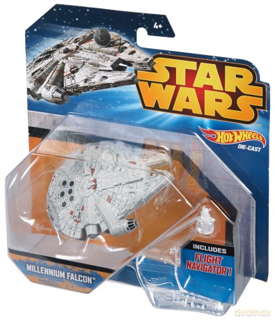 HOT WHEELS Gwiezdne Wojny Statek kosmiczny Millenium (Star Wars) [MODELARSTWO]