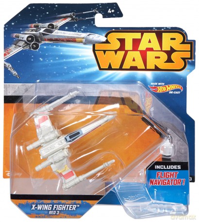HOT WHEELS Gwiezdne Wojny Statek kosmiczny XWing (Star Wars)