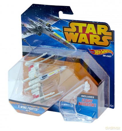 HOT WHEELS Gwiezdne Wojny Statek kosmiczny XWings (Star Wars) [MODELARSTWO]