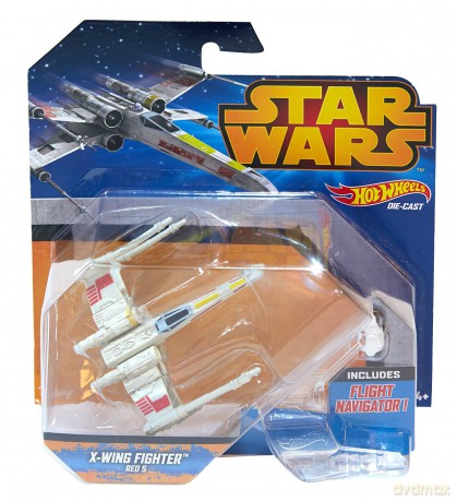 HOT WHEELS Gwiezdne Wojny Statek kosmiczny XWings (Star Wars) [MODELARSTWO]