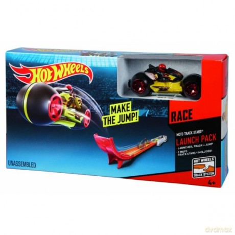HOT WHEELS Zestaw motorowy z wyrzutnią