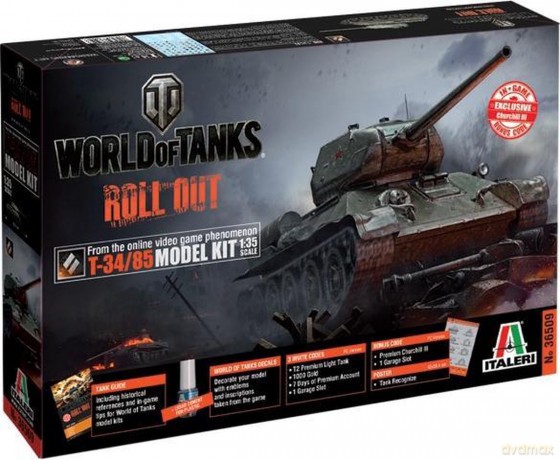 ITALERI T3485 (World of Tanks) [MODELARSTWO]
