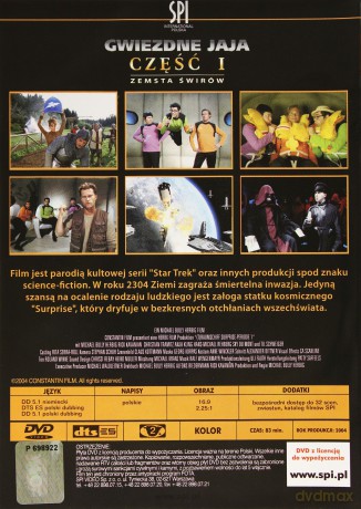 Gwiezdne jaja: Zemsta świrów [DVD]