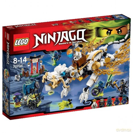 LEGO Smok mistrza Wu (70734) [KLOCKI]