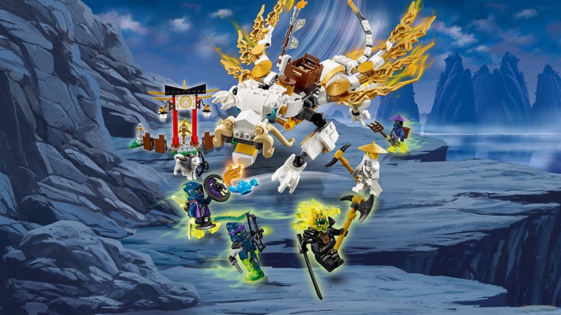 LEGO Smok mistrza Wu (70734) [KLOCKI]