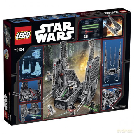 LEGO Gwiezdne Wojny Kylo Rens Command Shuttle (75104) (Star Wars) [KLOCKI]