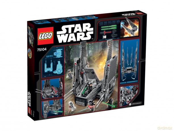 LEGO Gwiezdne Wojny Kylo Rens Command Shuttle (75104) (Star Wars) [KLOCKI]