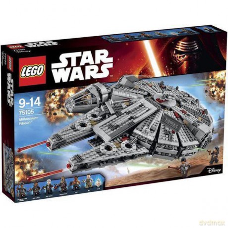 LEGO Gwiezdne Wojny Millennium Falcon (75105) (Star Wars) [KLOCKI]